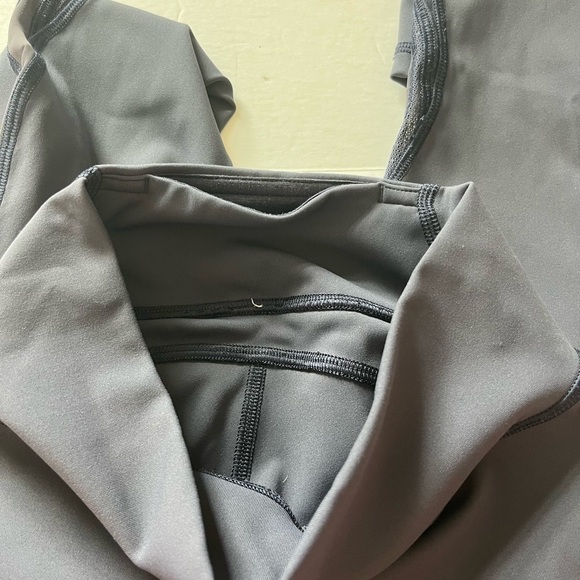 Lululemon Wunder Under Crop III and Never Still Crop 21” Both size 2 - Picture 4 of 16